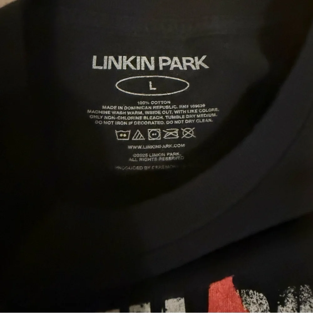 Linkin Park Hybrid Theory Graphic Band T-Shirt Black Rock Tee Men’s L - Picture 2 of 2